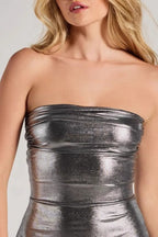 Solid Backless Bodycon Mini Dress