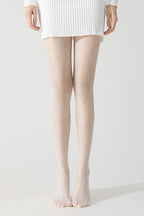 Sheer Polka Dot Snag Resist Non-Slip Tights