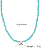 Turquoise & Pearl Necklace