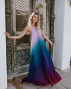 Tropic Of Discussion Cotton Tiered Maxi Dress FINAL