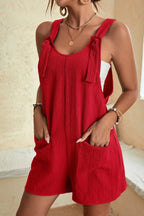 Casual fashion suspenders jumpsuit