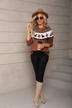 Halloween Knit Sweater