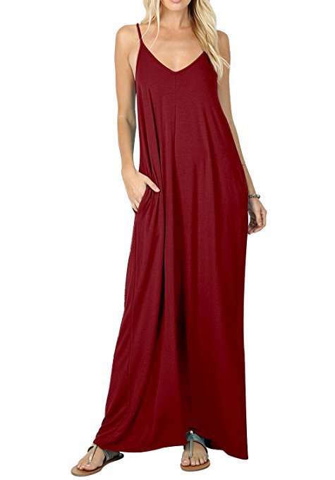 Olivian Pocketed Maxi Dress Orchid
