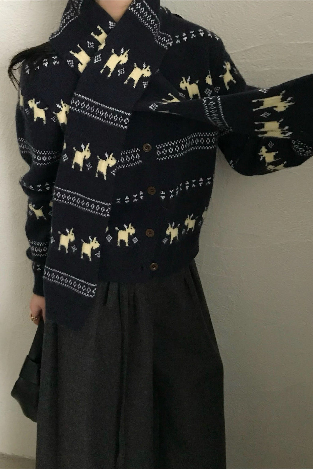 Tassel Knit Cardigan