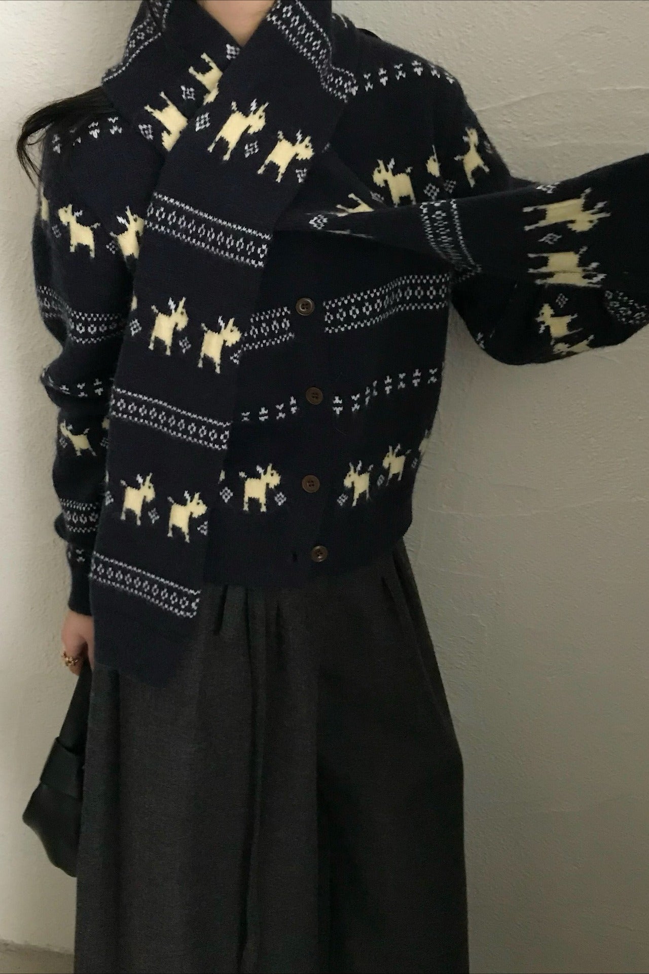 Tassel Knit Cardigan