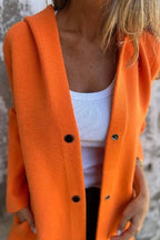 Solid Color Casual Women's Coat