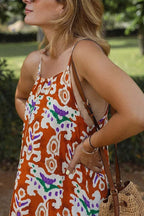 Fashion Sleeveless Sling Loose Dress