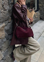 Sienna - Suede Shoulder and Crossbody Bag