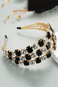 Personalized Three-row Diamond-studded Fashion Headband