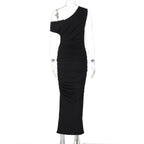 Mystical Off Shoulder Dress Black