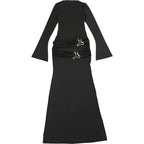 Crimson Embrace dress Black