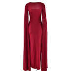 Symphony Dress Maroon