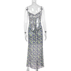 Sander Midi Dress Blue
