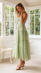Miana Dress Green