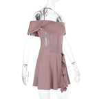 Galvin Mini Dress Khaki