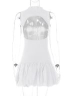 Bliss Mini Dress White