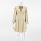 Like a Lady Mini Dress Khaki