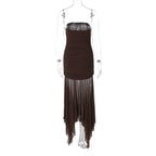 Felipe Dress Brown