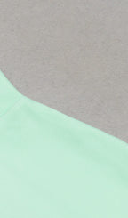 Strapless Corset Midi Dress in Seafoam Green