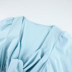 Sky Midi Dress Blue