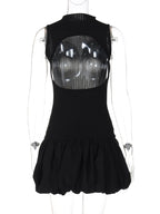 Bliss Mini Dress Black