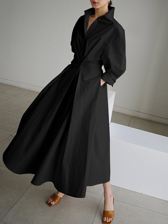 Magdalena Aesthetic Maxi Dress for Women Premium Wardrobe Essential