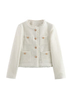 Cozy Luxe City Tweed Jacket