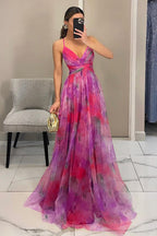 Enchant My Love Print Maxi Dress - 2 Colors