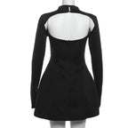 Diam Mini Dress Black
