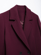 Heavenleigh Wine Red Long Coat
