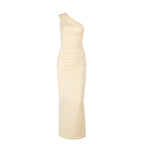 Zuma Assymetrical Dress Yellow
