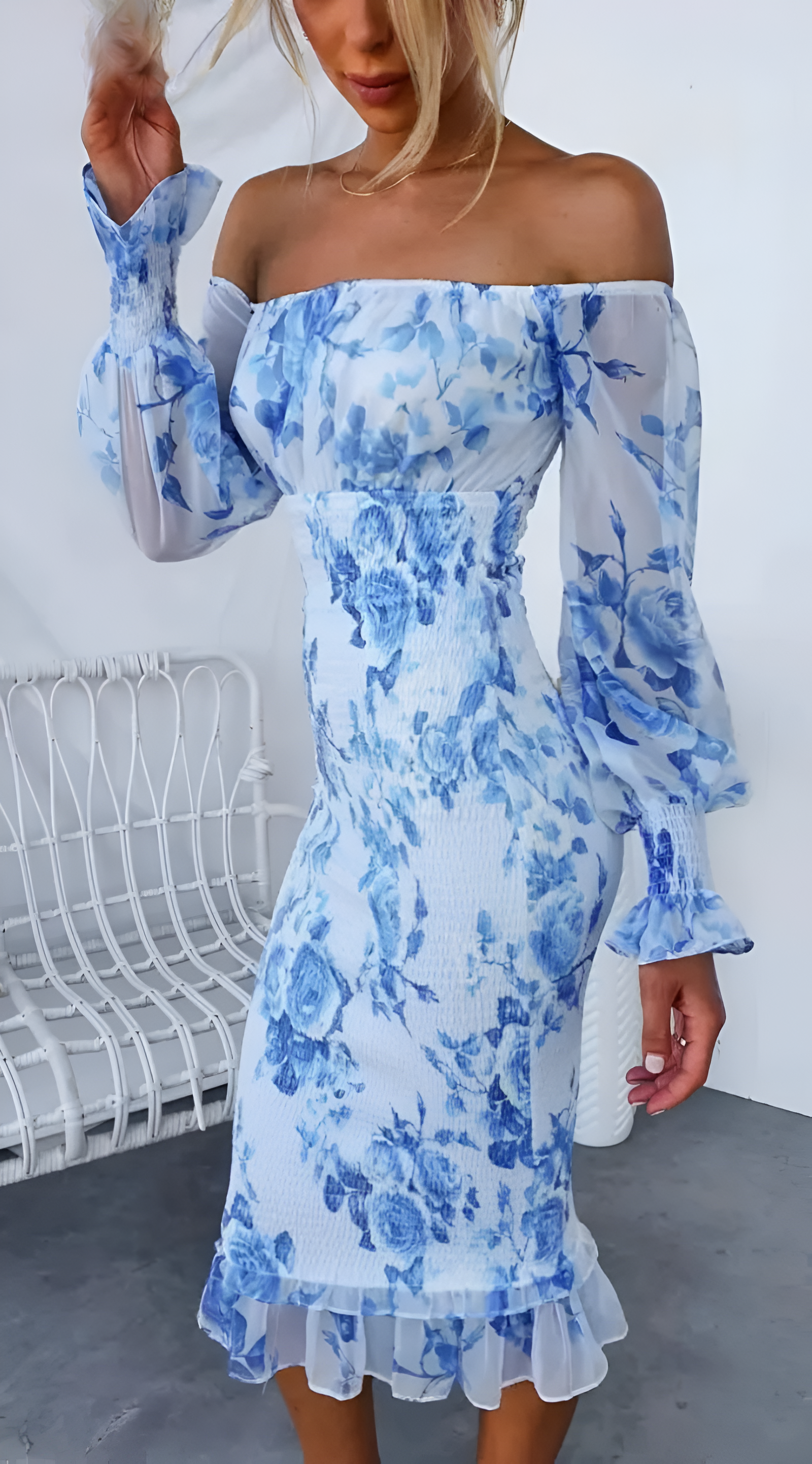 Marina Aesthetic Blooming Elegance Dress Boutique Collection