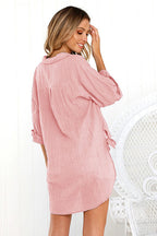 Country Club Oversize Long Sleeve Shirt - 3 Colors