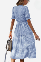 Lisa Chic Stylish Summer Dress Elevated Occasion Wear