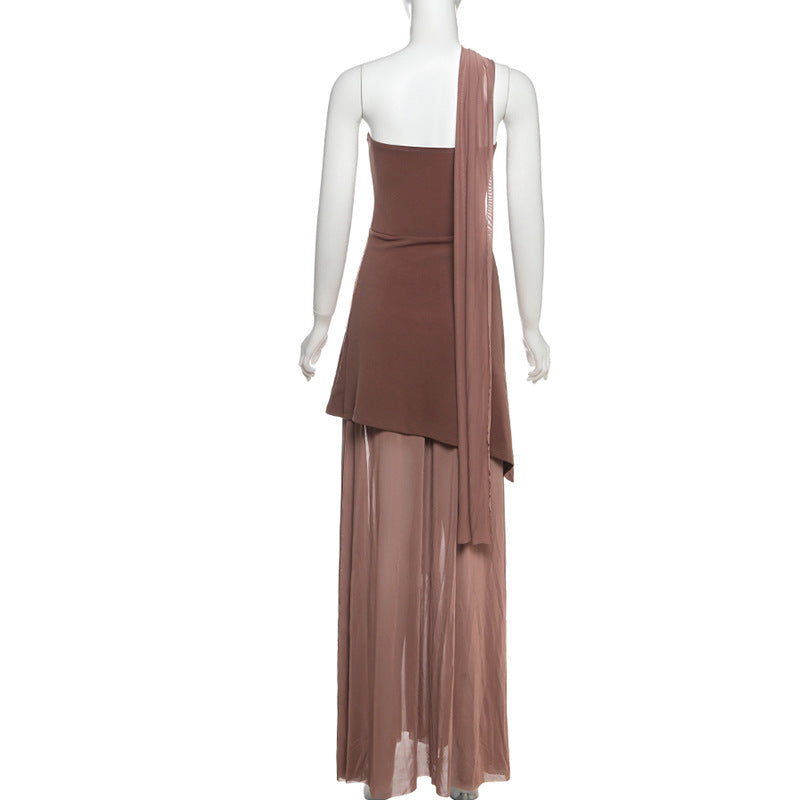 Carbon Dress Brown