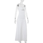 Cruz Maxi Dress White