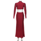 Ross Maxi Dress Red