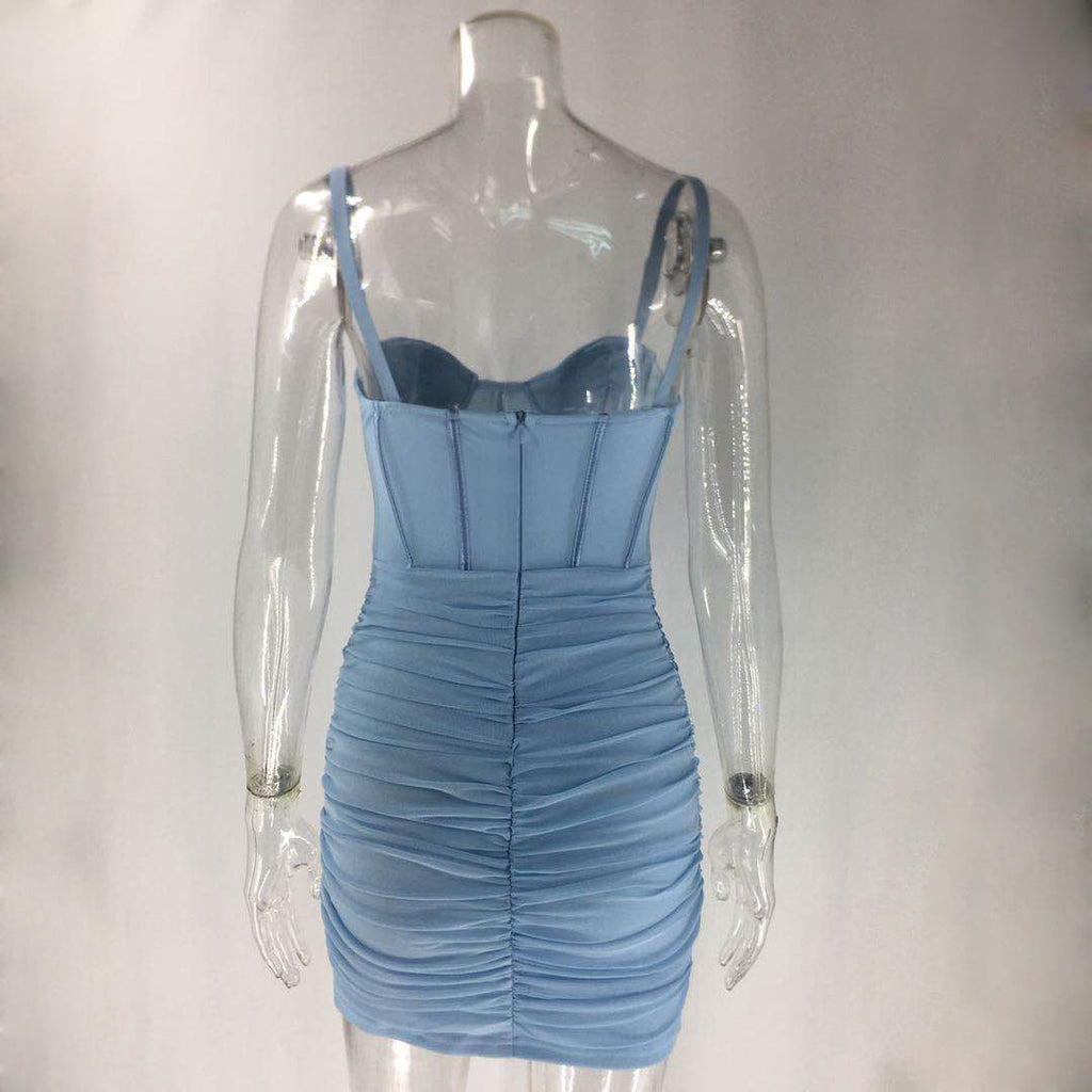 Cupid's Dream Mini Dress Blue