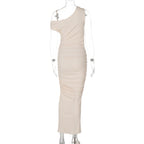 Mystical Off Shoulder Dress Apricot