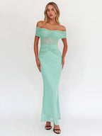 Vasily Maxi Dress Light Green