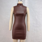 Bilbury Mini Dress Brown