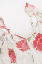 Floral Cami French Style Party Dress
