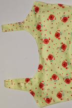 Cotton Strap Casual Maxi Floral Dress