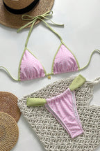 Sexy Triangle Cup Two Piece Swim Set