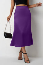 Mermaid Tail Satin Skirt