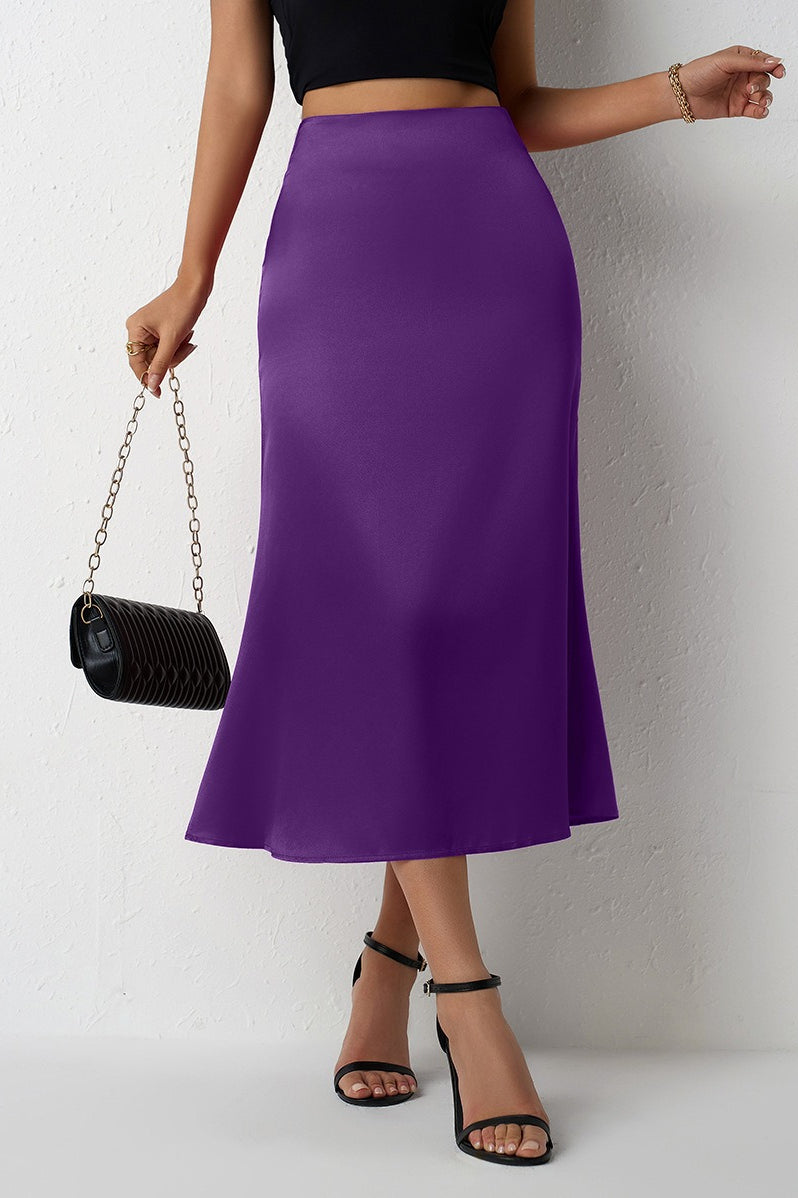 Mermaid Tail Satin Skirt
