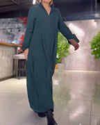 Ruth Effortless Long Dress Premium Wardrobe Essential