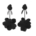 Dopamine Flower Retro Fashion Metal Stud Earrings