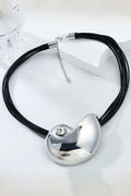 Fashionable Marine Style Shiny Conch Pendant Necklace and Earrings