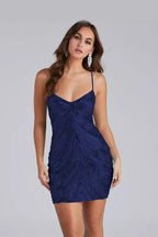 Cami Vintage Patchwork Sequin Dress